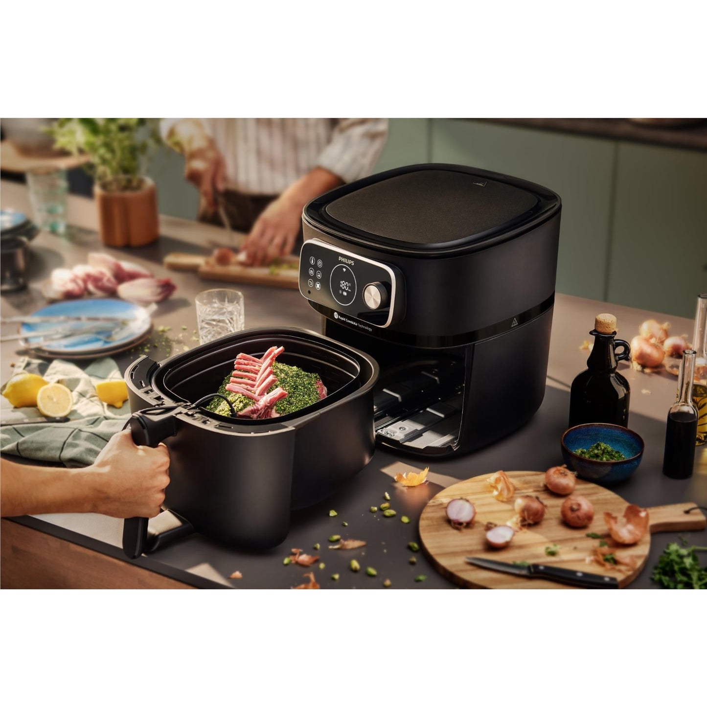 Philips HD9875/90 7000 Series Connected 8.3L Air Fryer Combi XXXL