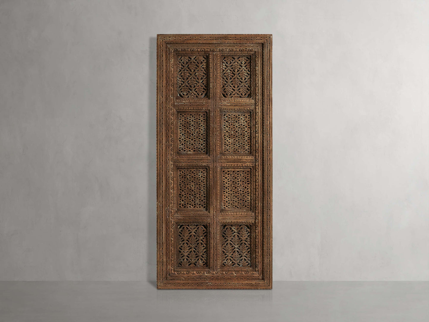 Ramani Carved Wood Panel