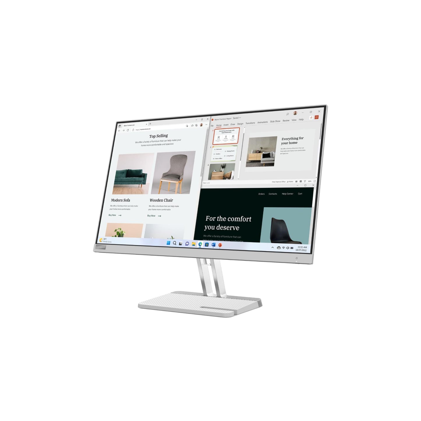 Lenovo L27e-40 27" Full HD Monitor