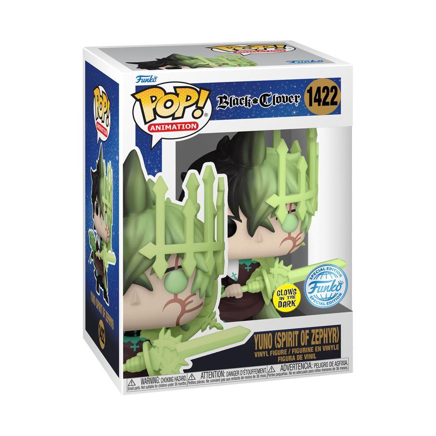 Black Clover - Yuno (Spirit Of Zephyr) Glow Pop! Vinyl