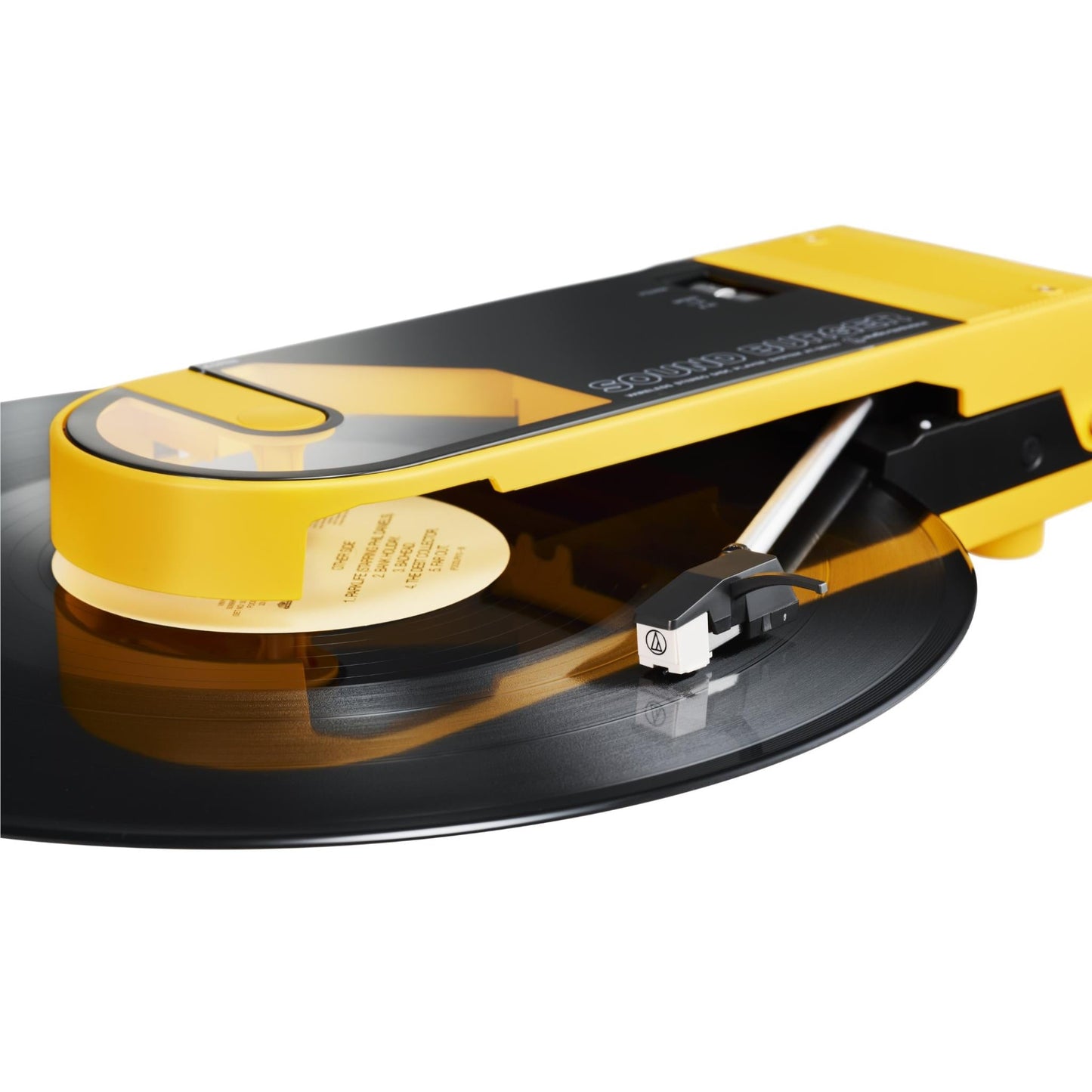 Audio Tecnica ATSB727 Sound Burger Portable Bluetooth Turntable (Yellow)