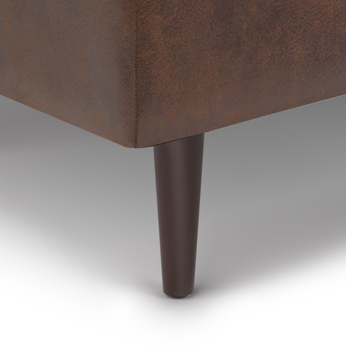Purity Small Lift-Top Upholstered Tufted Rectangular Ottoman