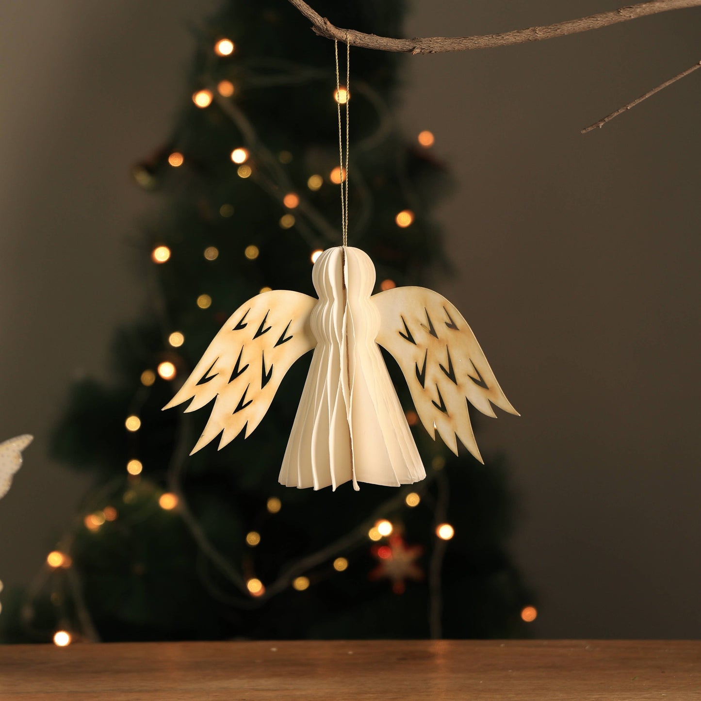 Handmade Paper Angel-  Set of 2