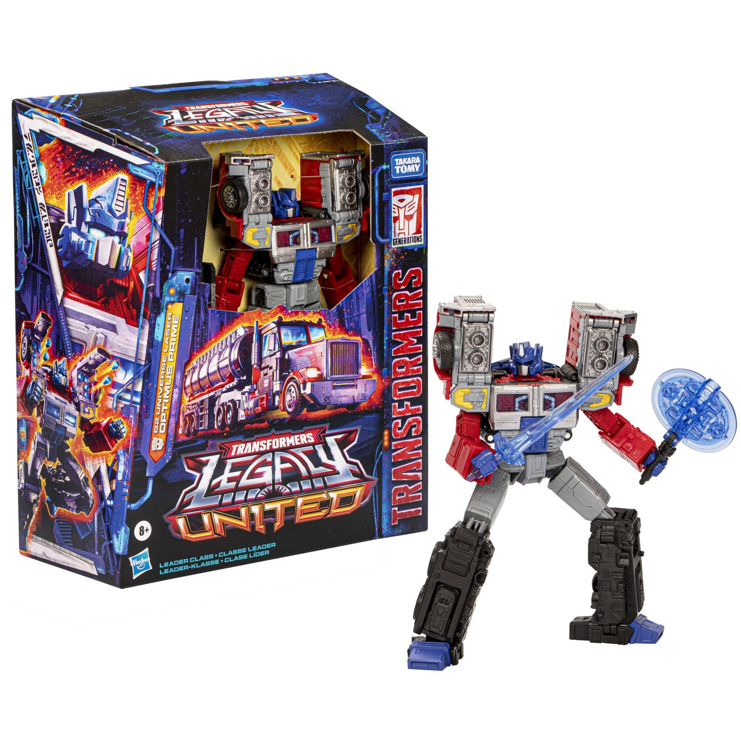 Transformers - Legacy United: Leader Class G2 Universe Laser Optimus Prime Figure (PulseCon 2023)