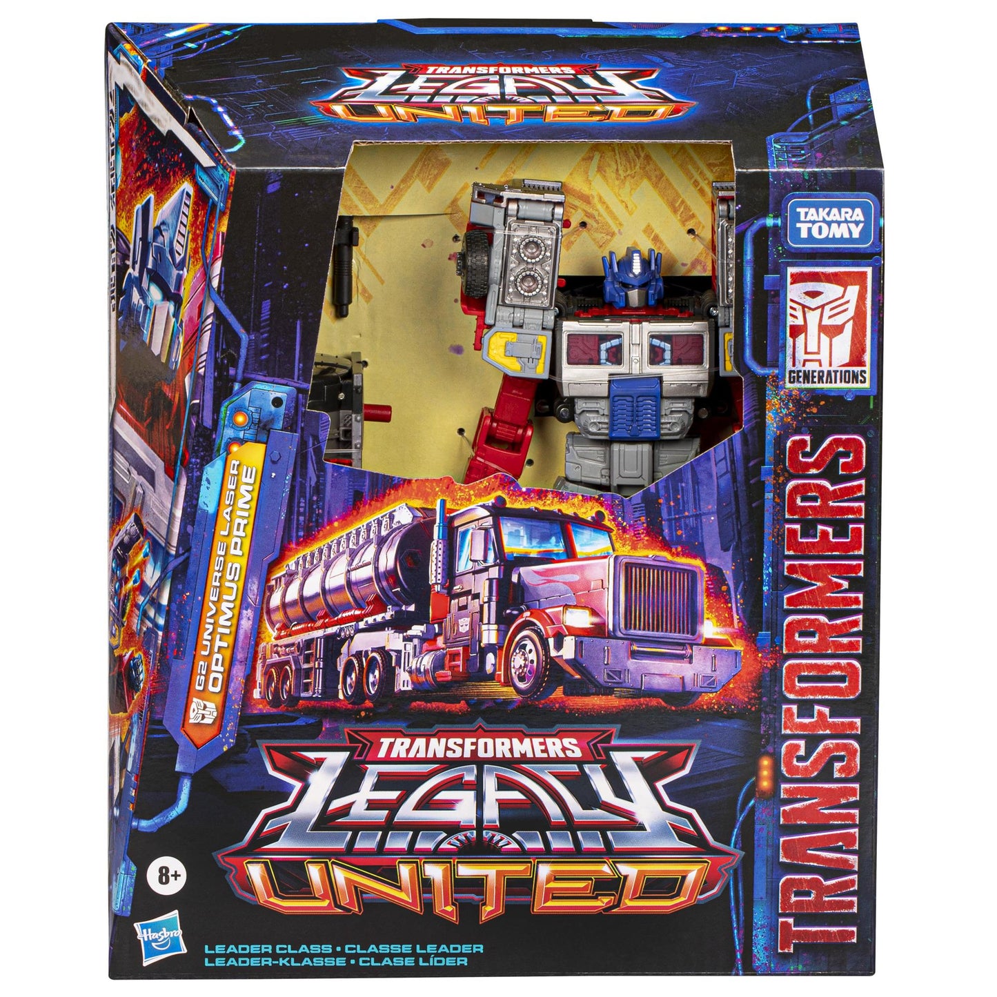 Transformers - Legacy United: Leader Class G2 Universe Laser Optimus Prime Figure (PulseCon 2023)
