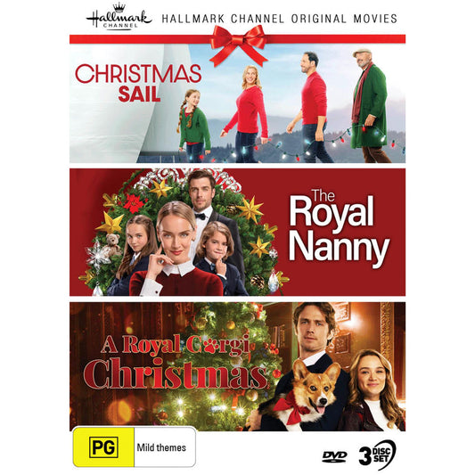Hallmark Christmas Collection #29 (Christmas Sail / the Royal Nanny / a Royal Corgi Christmas)