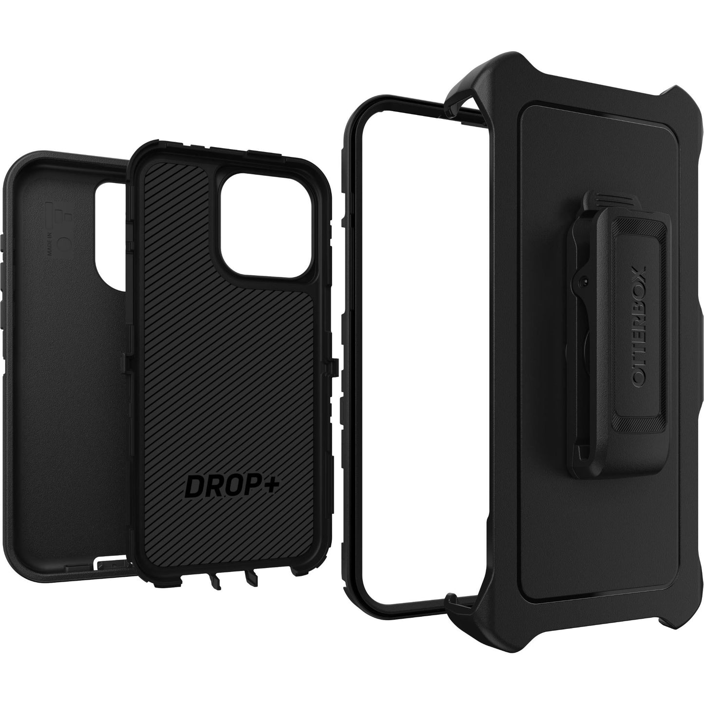 Otterbox Defender Case for iPhone 15 Pro Max (Black)