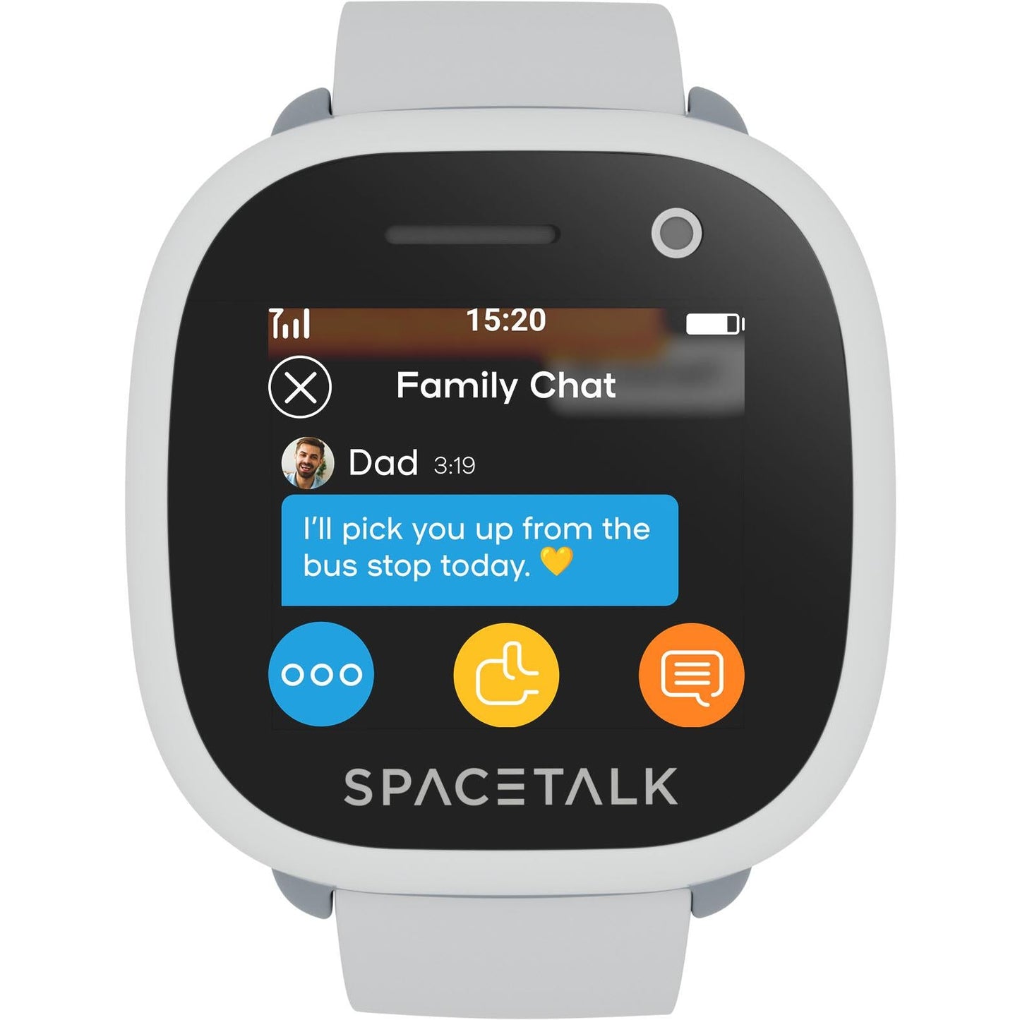 SPACETALK Adventurer 2 Kids Video Smartwatch 4G [Bundle] (Frost)