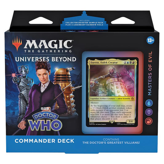 Magic The Gathering Trading Card Game - Doctor Who - Commander Decks