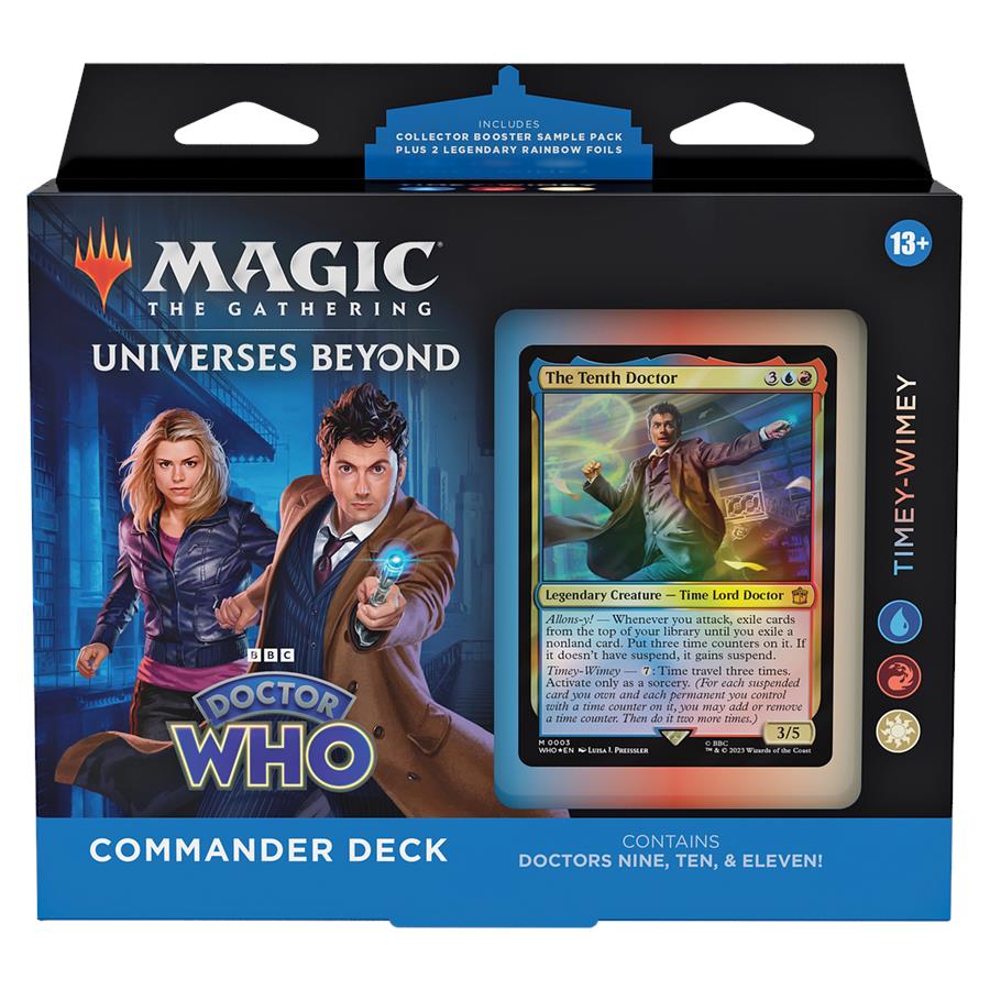 Magic The Gathering Trading Card Game - Doctor Who - Commander Decks
