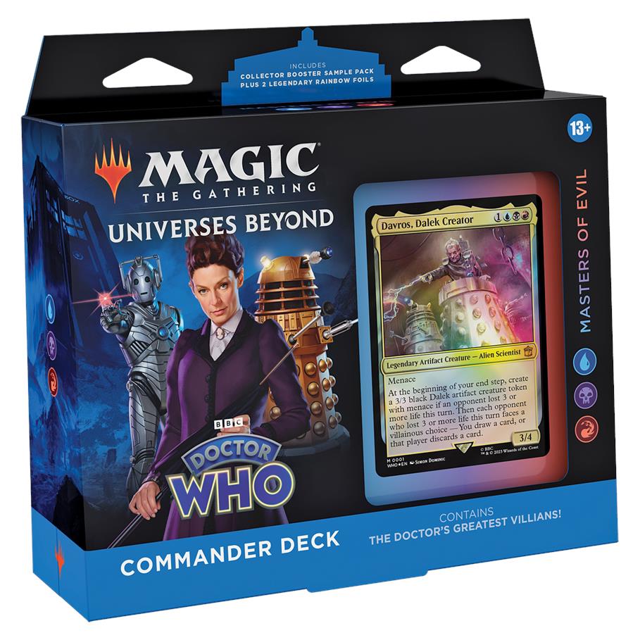 Magic The Gathering Trading Card Game - Doctor Who - Commander Decks
