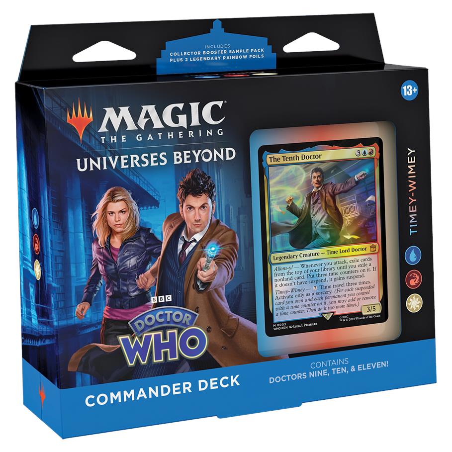 Magic The Gathering Trading Card Game - Doctor Who - Commander Decks
