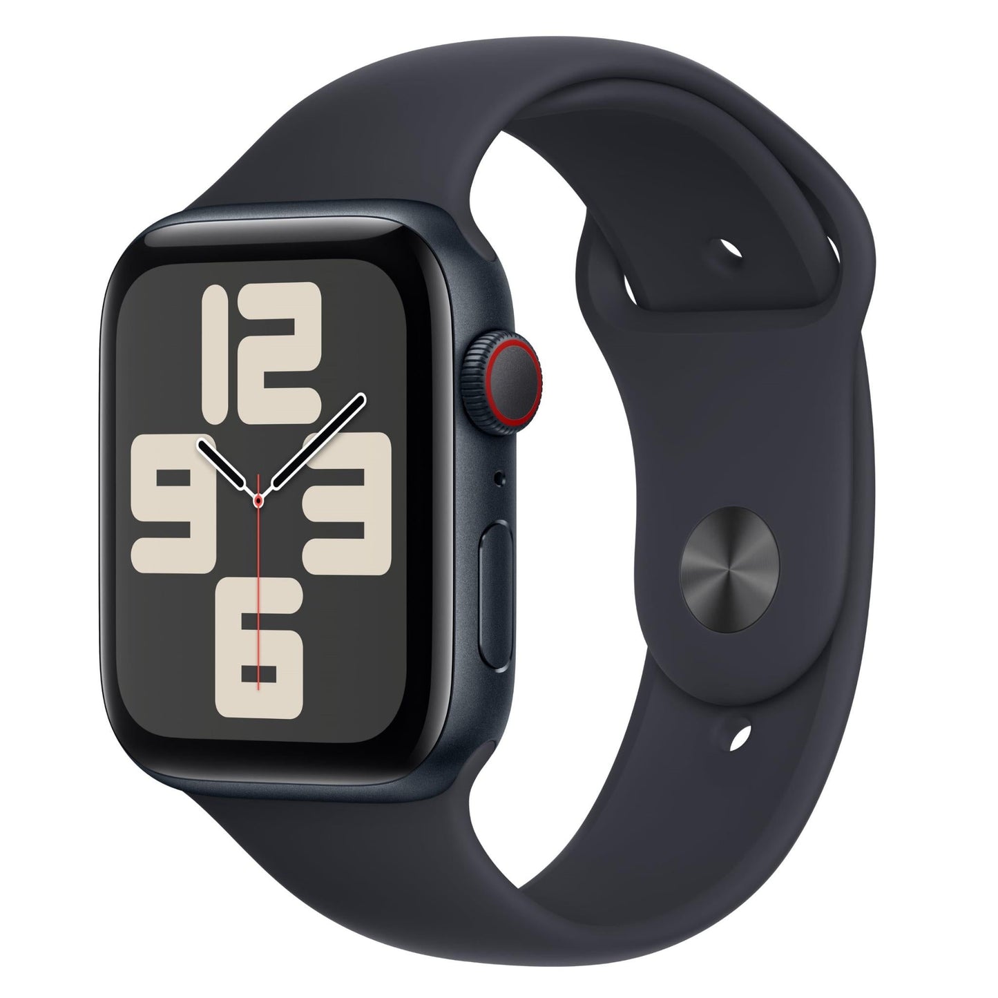 Apple Watch SE 44mm Midnight Aluminium Case GPS + Cellular (S/M)[2023]