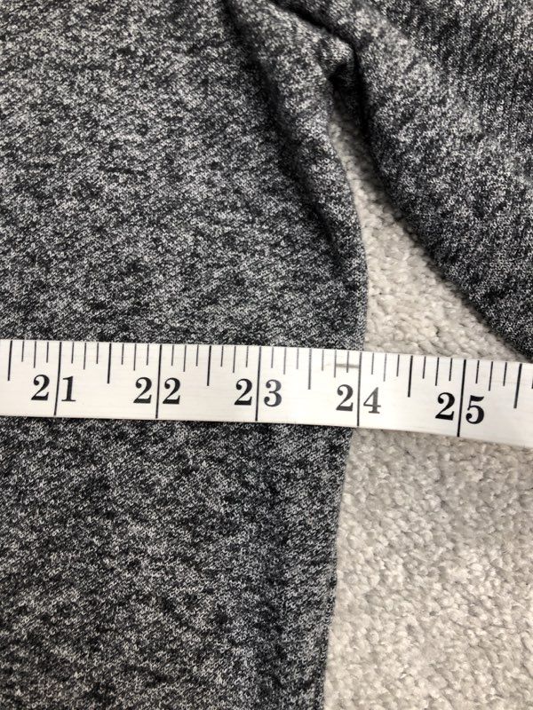American Eagle Sweatshirt Mens X Large Gray Denali Cowl Neck Full Zip Sweater