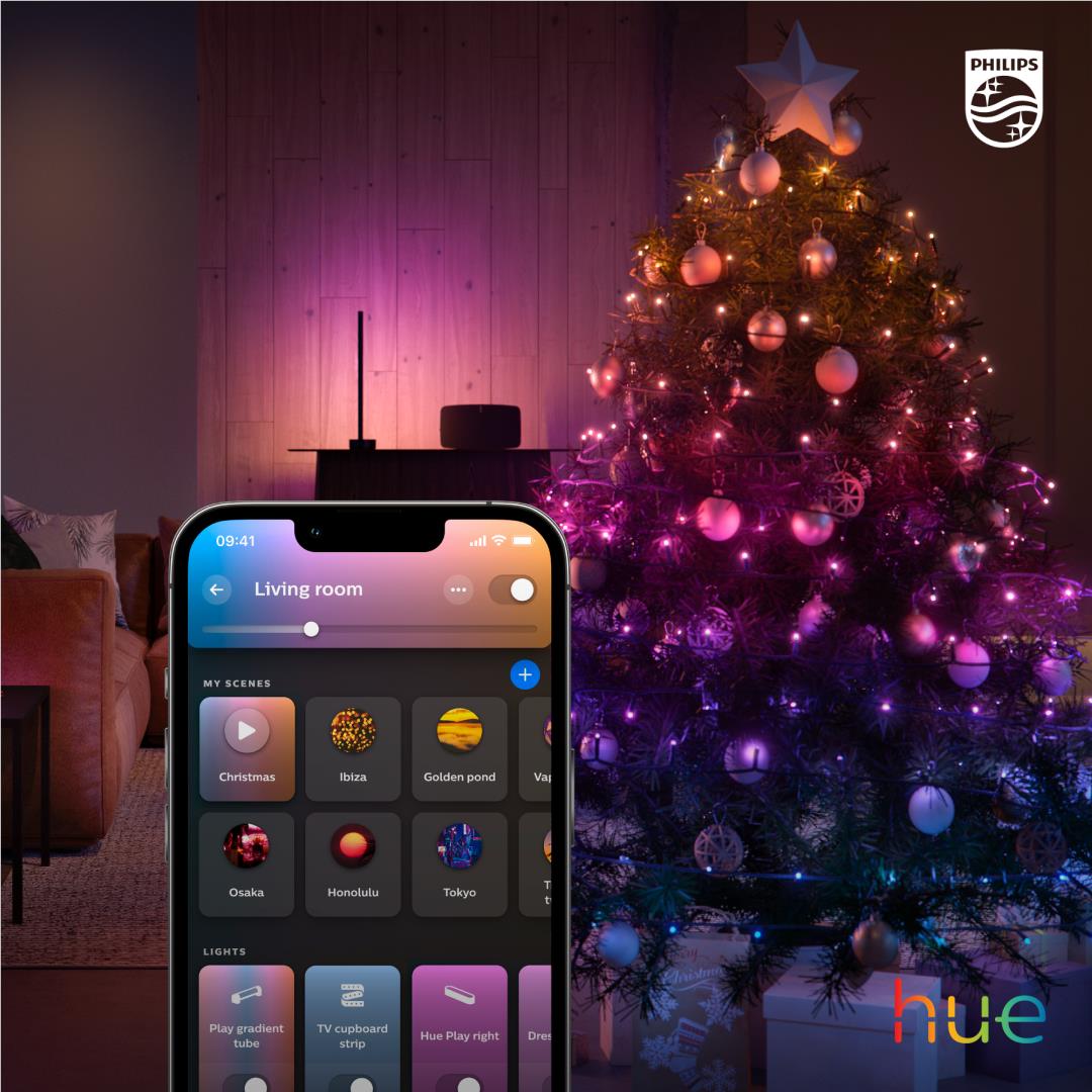 Philips Hue Festavia Smart String Lights (20m)[250 LEDs]