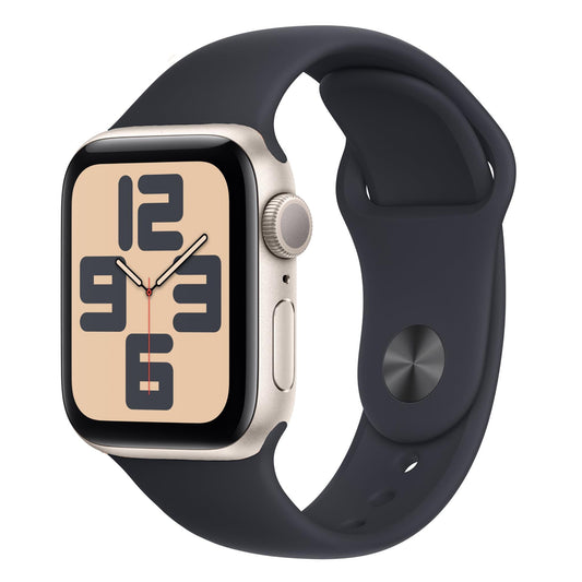 Apple Watch SE 40mm Starlight Aluminium Case GPS (2023) [~Renewed]