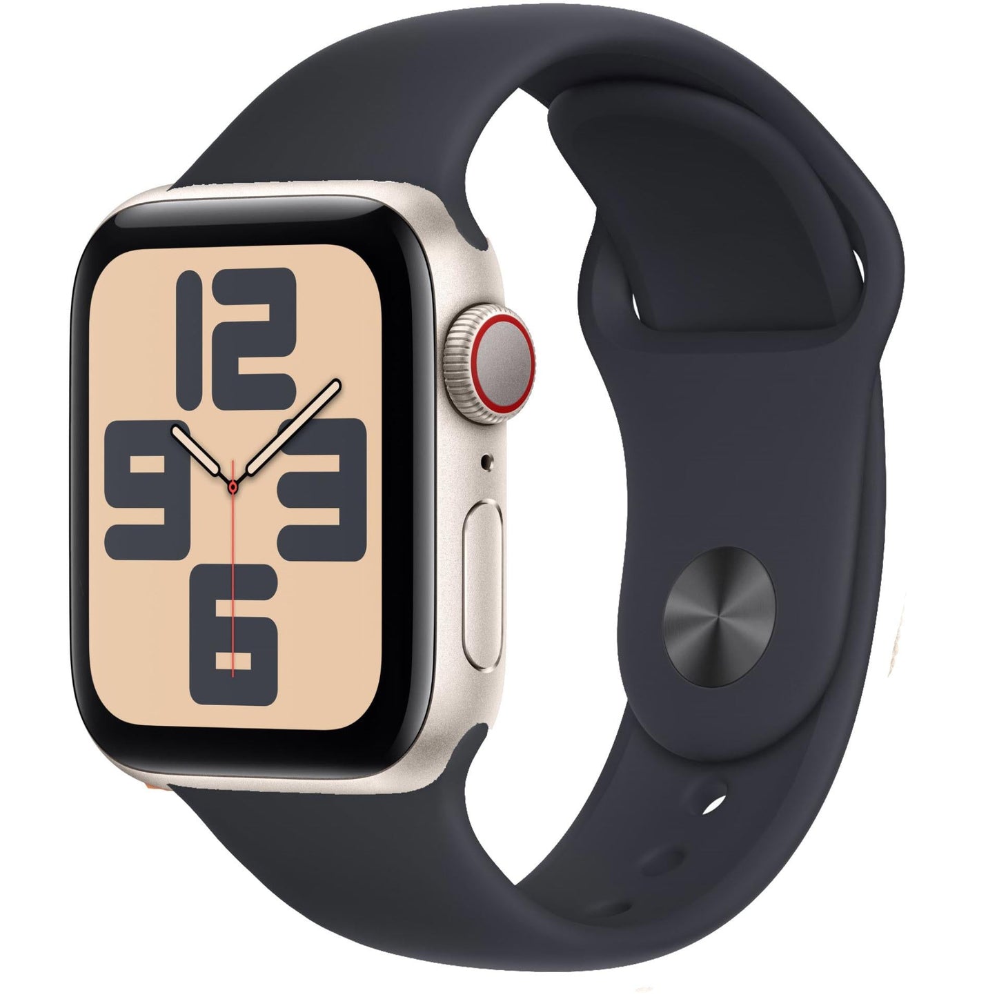 Apple Watch SE 40mm Starlight Aluminium Case GPS + Cellular [2023] [~Renewed]