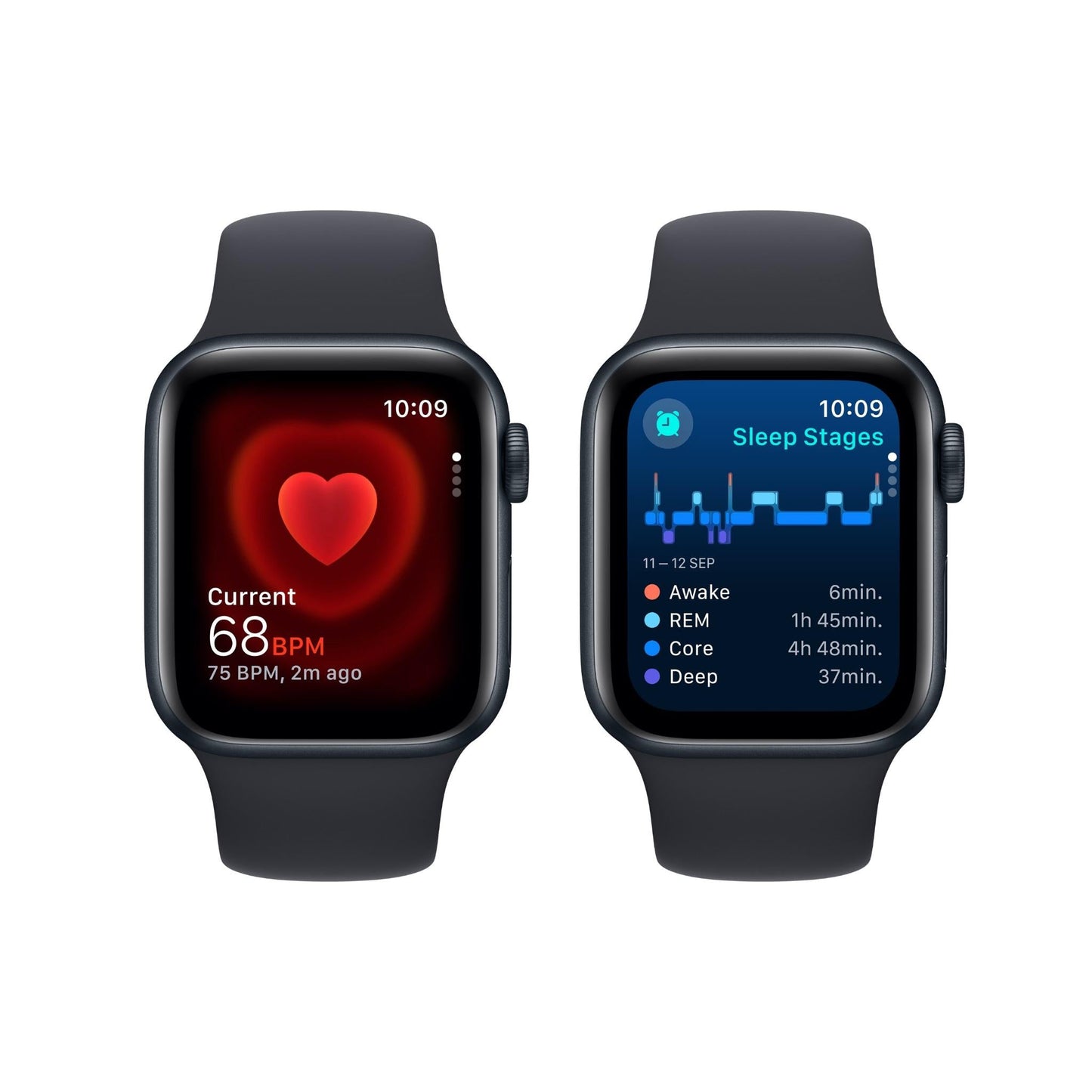 Apple Watch SE 40mm Midnight Aluminium Case GPS + Cellular (2023) [~Renewed]