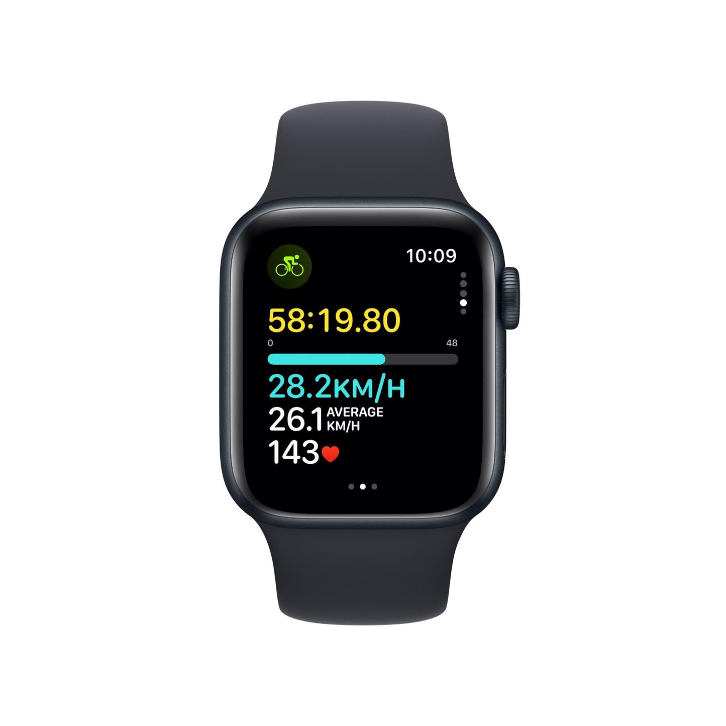 Apple Watch SE 40mm Midnight Aluminium Case GPS + Cellular (2023) [~Renewed]