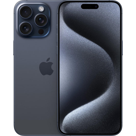 Apple iPhone 15 Pro Max 256GB (Blue Titanium) [~Renewed]