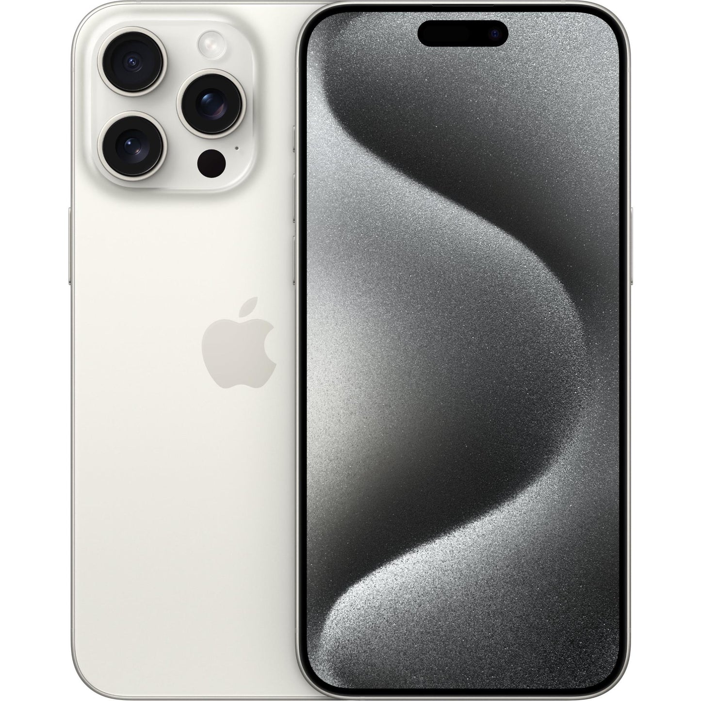 Apple iPhone 15 Pro Max 256GB (White Titanium) [~Renewed]