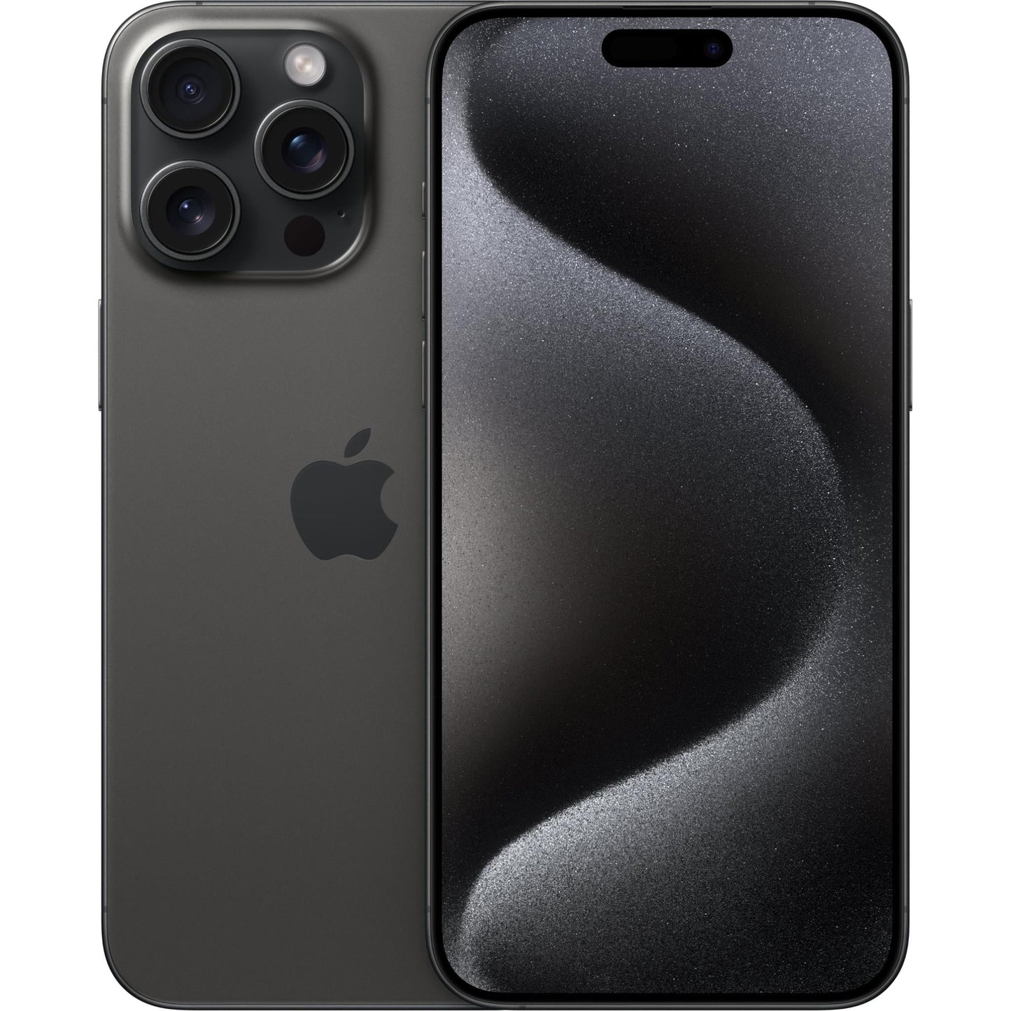 Apple iPhone 15 Pro Max 1TB (Black Titanium) [~Renewed]