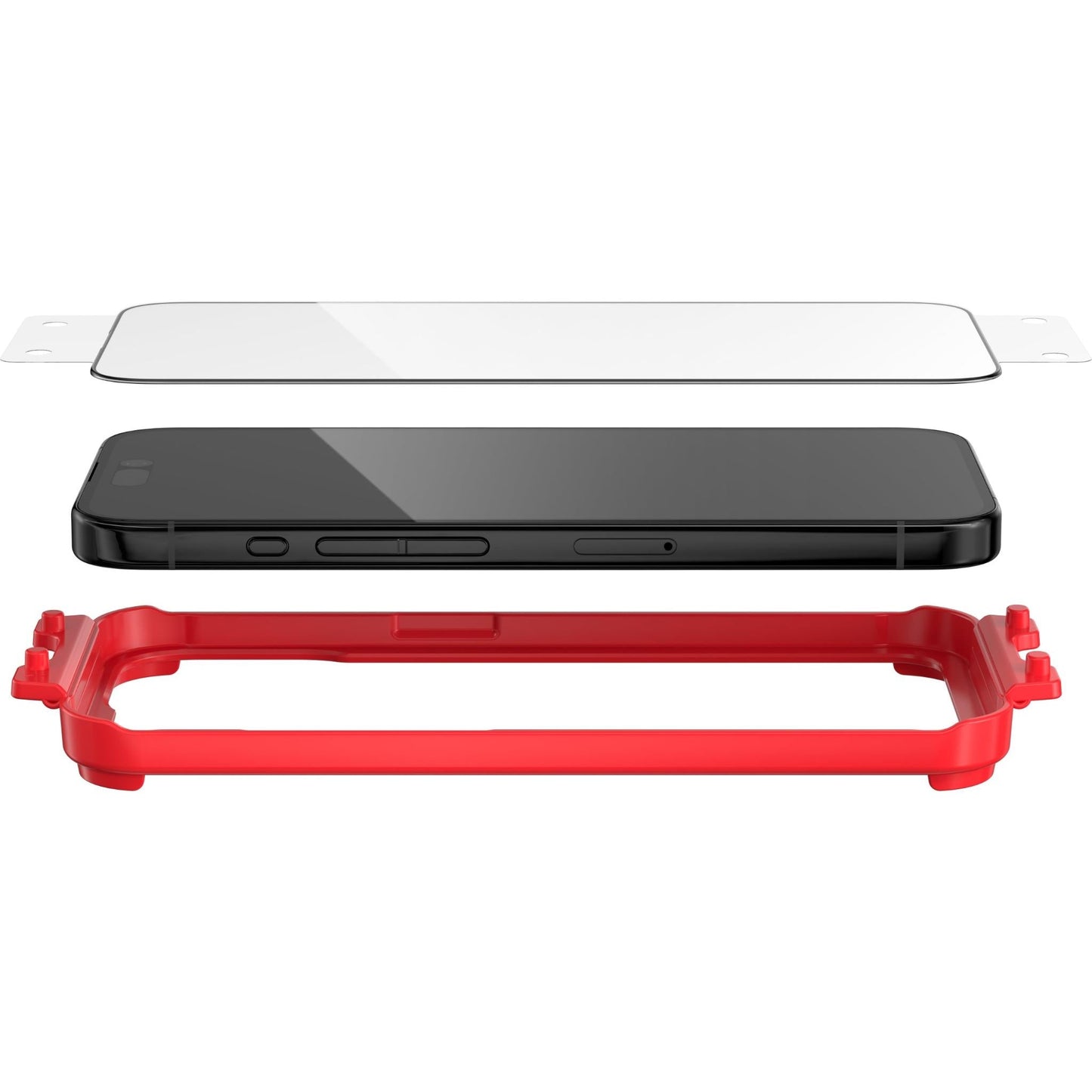Zagg Glass Plus Edge Screen Protector for iPhone 15 Pro Max