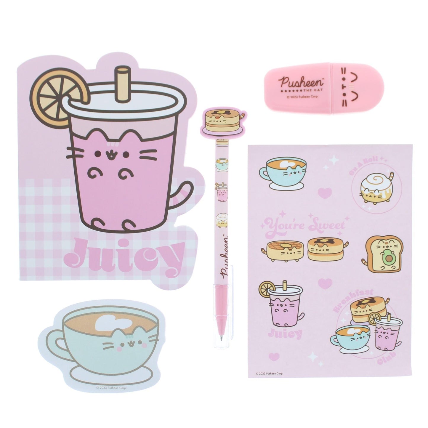Pusheen Breakfast Club - Stationary Set