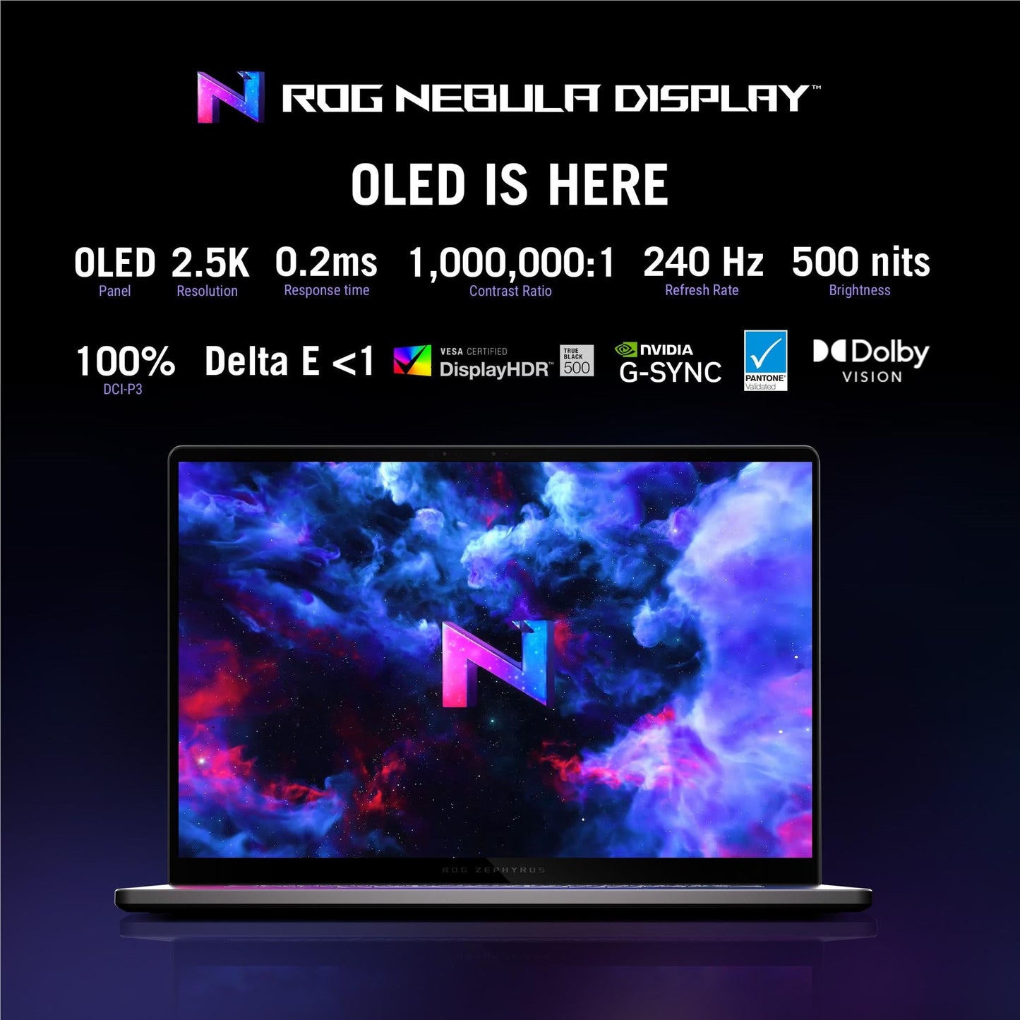 Asus ROG Zephyrus G16 16" 2.5K 240Hz OLED Gaming Laptop (Intel Core Ultra 7)[GeForce RTX 4060]