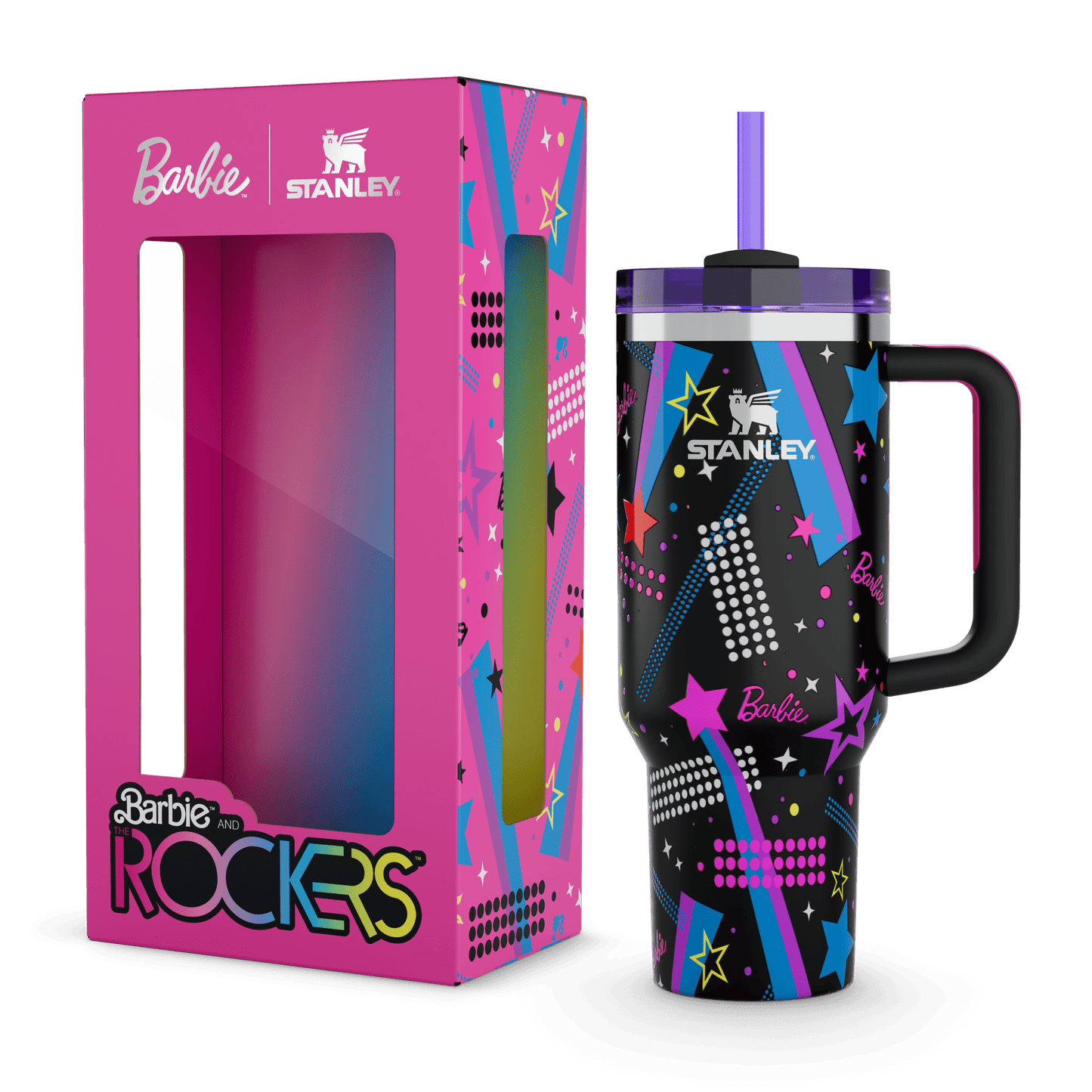The Barbie™ x Stanley ’80s Rockers Quencher | 40 OZ