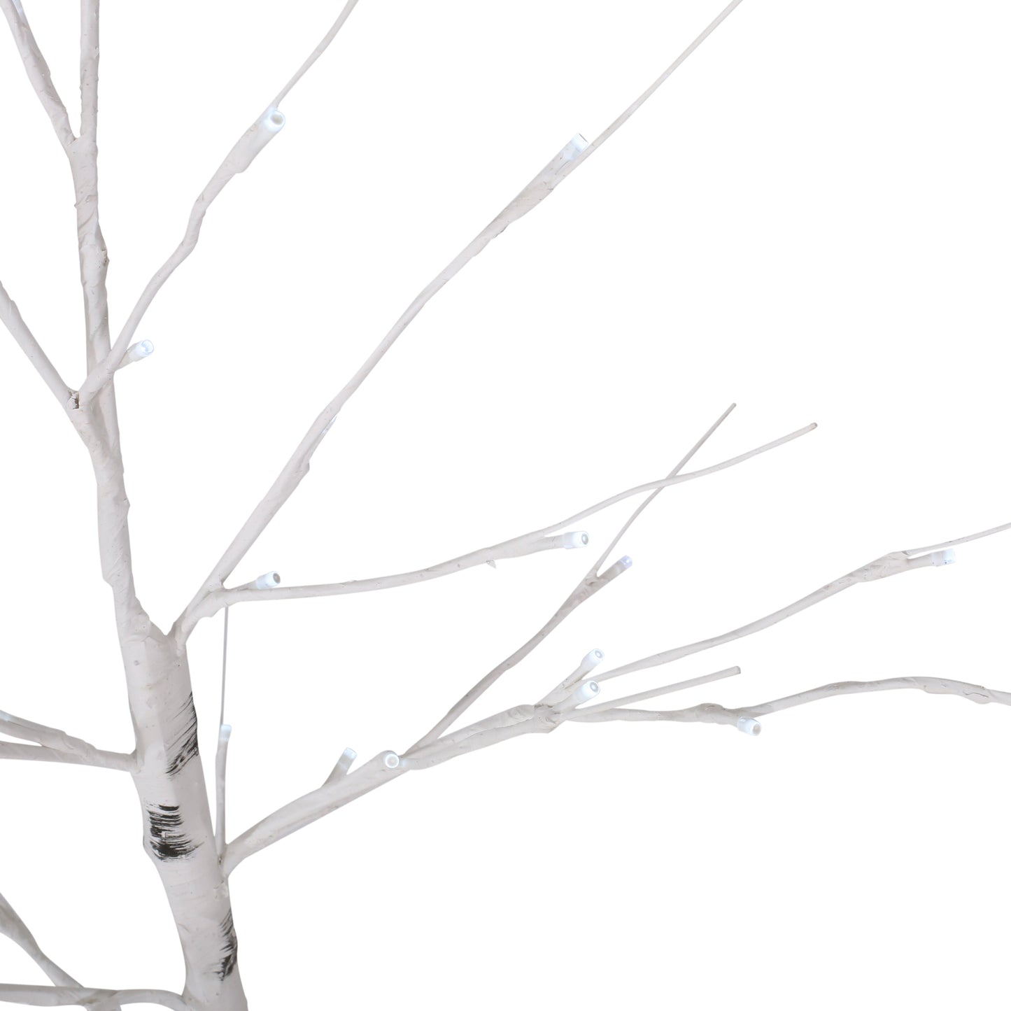 Clyne 4 ft Birch Tree with 48 LED Lights