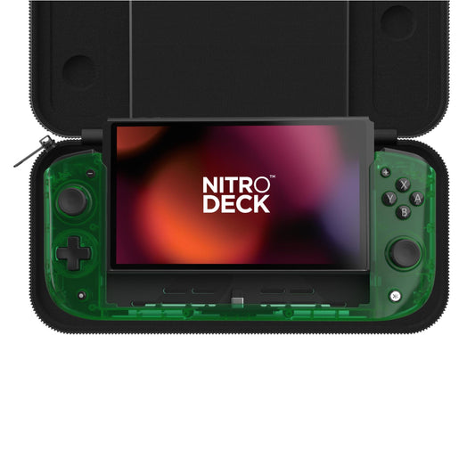 Nitro Deck Emerald Green Crystal Collection with Carry Case