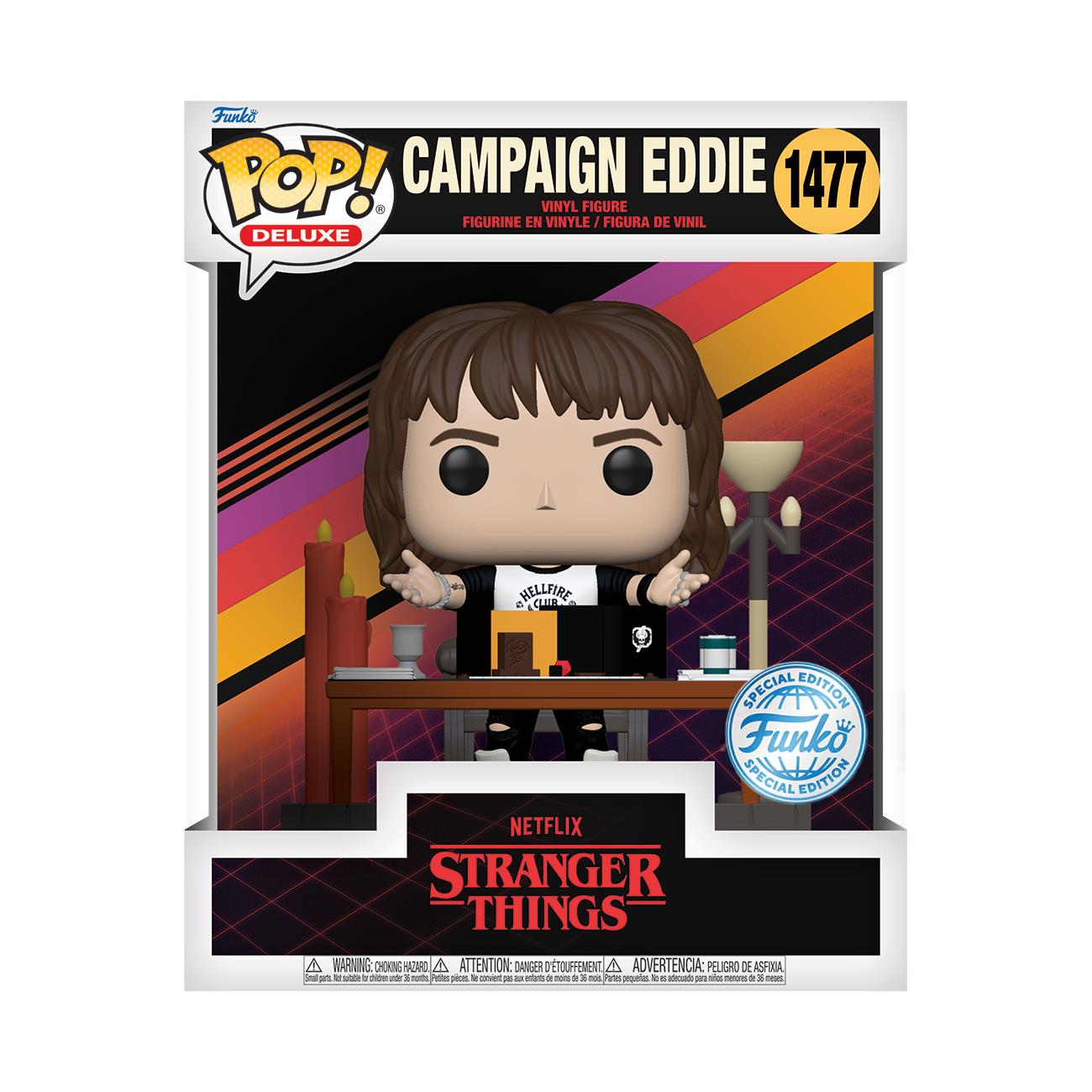 Stranger Things - Dungeons and Dragons Campaign Eddie Pop! Deluxe
