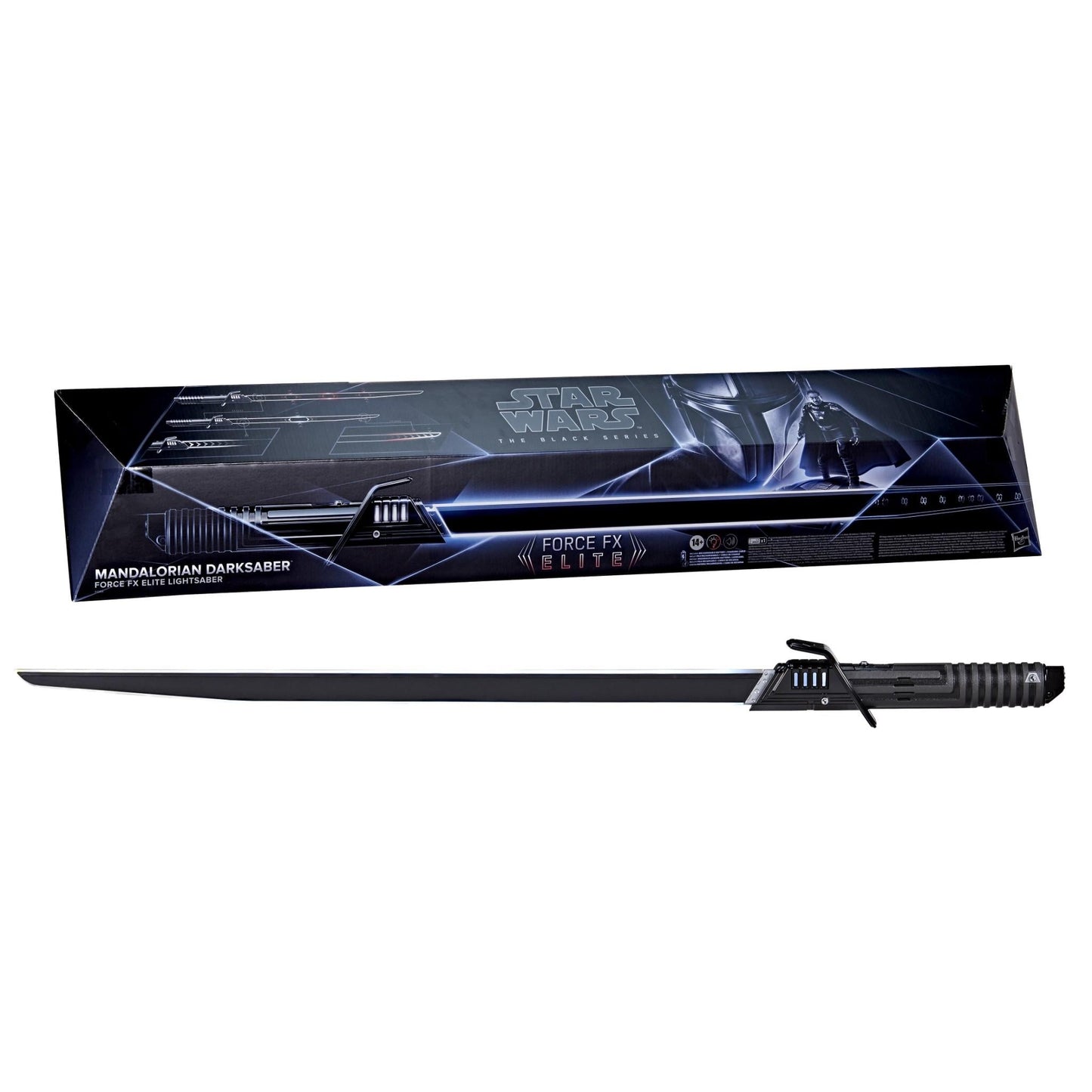 Star Wars The Black Series Mandalorian Darksaber Force FX Elite Lightsaber