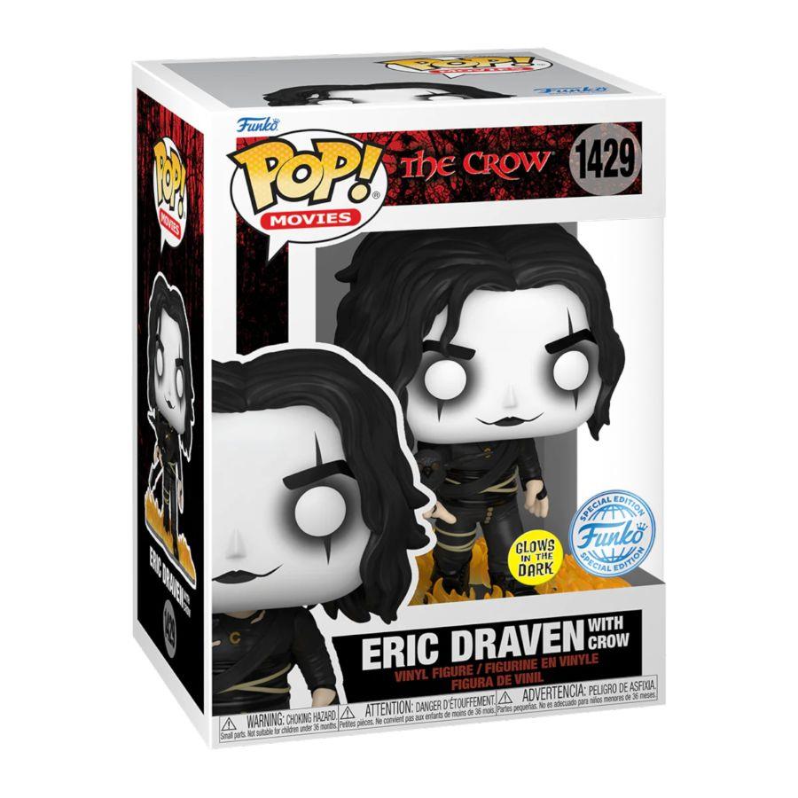 Crow - Eric Draven with Crow Glow Pop! Vinyl