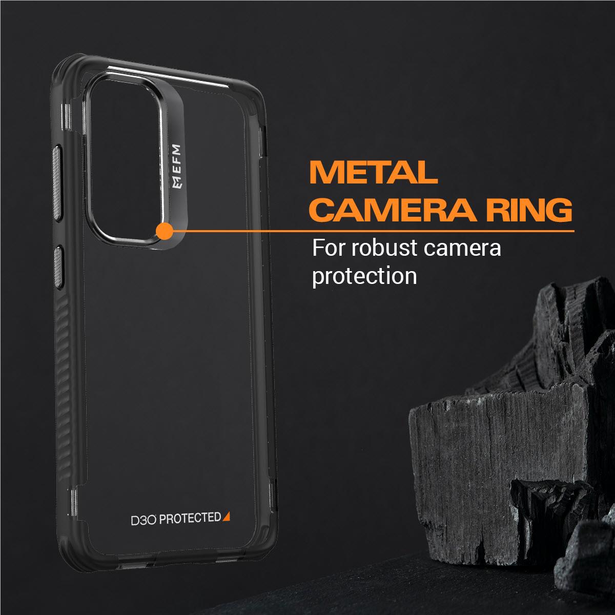 EFM Cayman 2.0 Case Armour with D3O BIO for Galaxy S24 (Carbon)