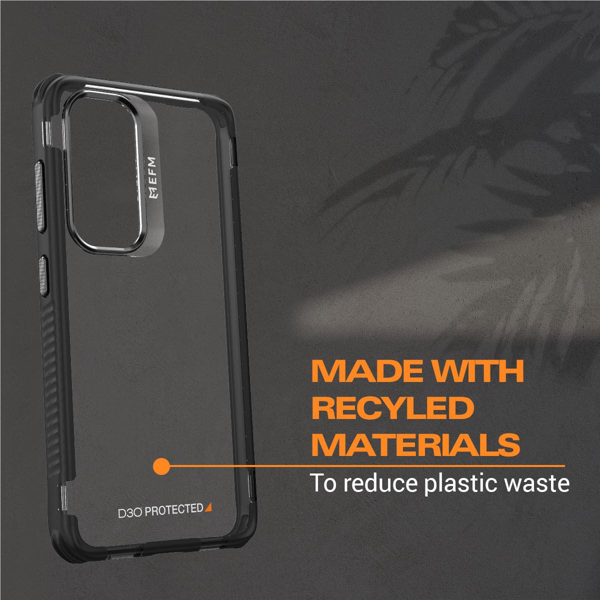 EFM Cayman 2.0 Case Armour with D3O BIO for Galaxy S24 (Carbon)