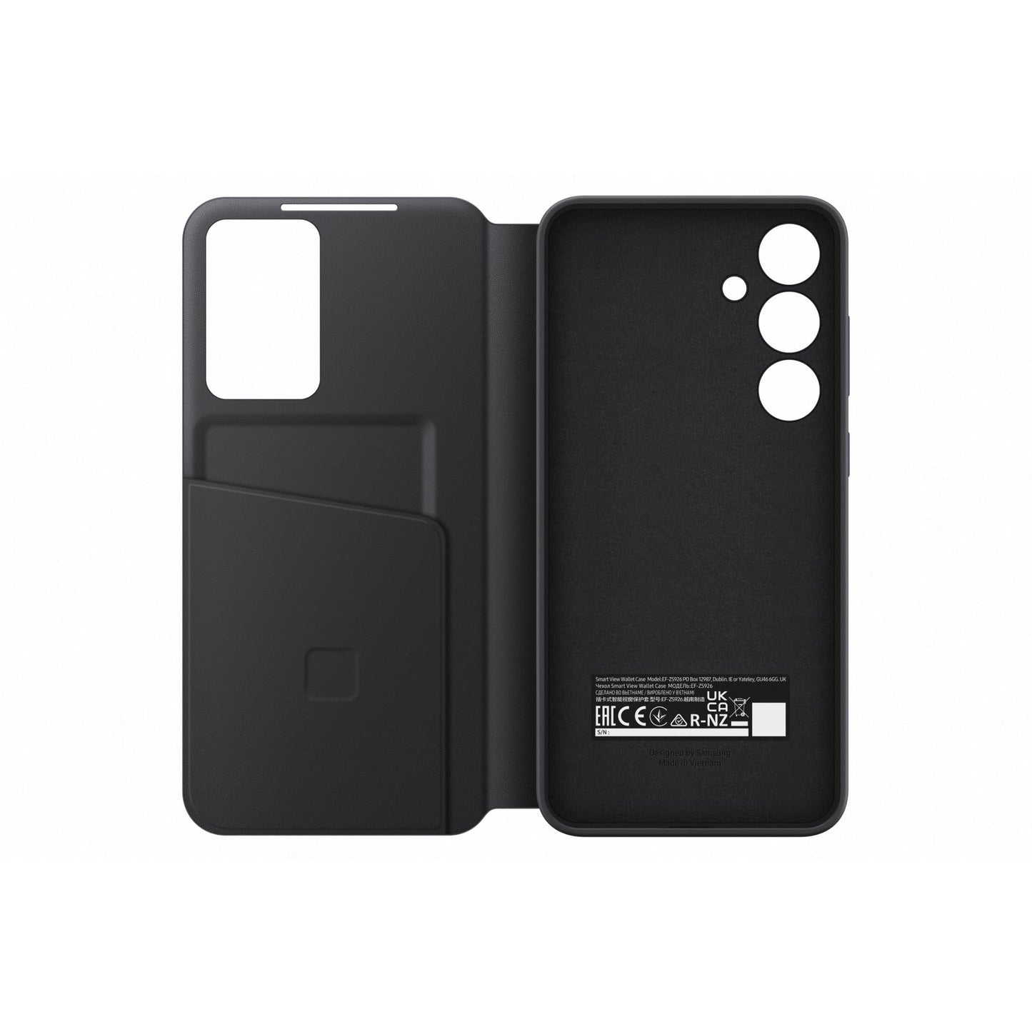 Samsung Smart View Wallet Case for Galaxy S24+ (Black)