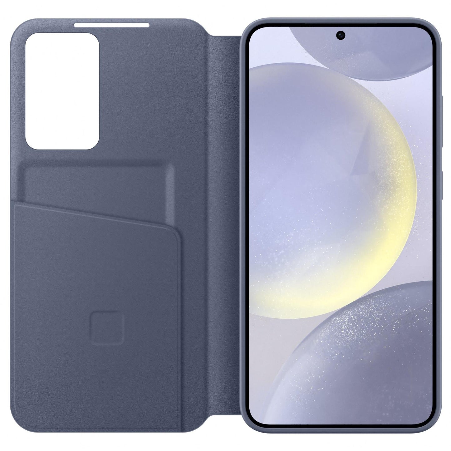 Samsung Smart View Wallet Case for Galaxy S24+ (Violet)
