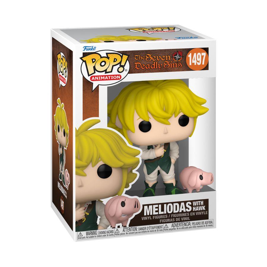Seven Deadly Sins - Meliodas (With Hawk) Pop! Vinyl
