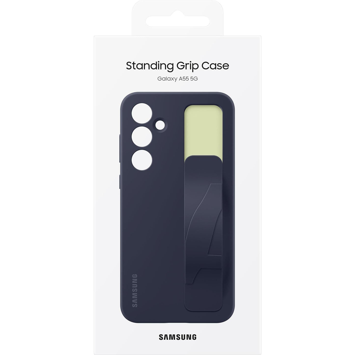 Samsung Standing Grip Case for Galaxy A55 (Blue Black)