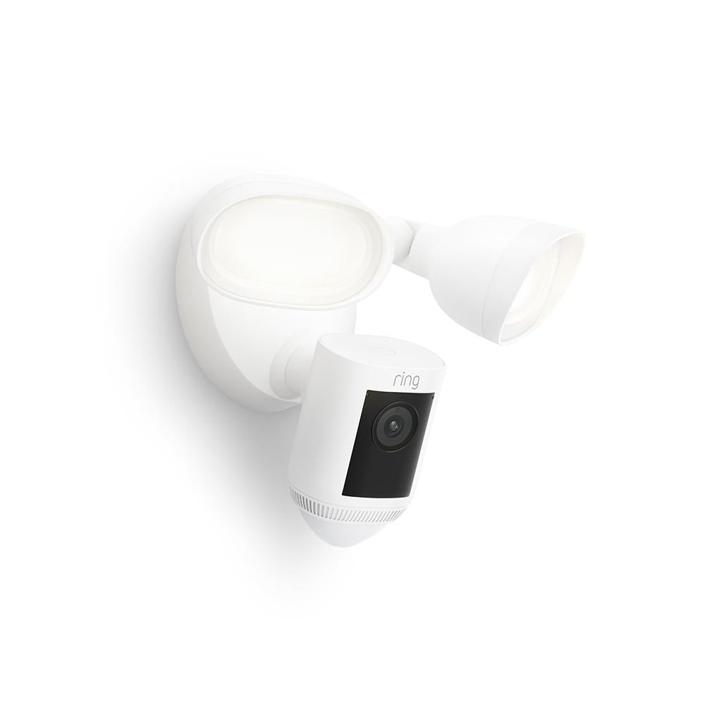 Ring Floodlight Camera Wired Pro (White)