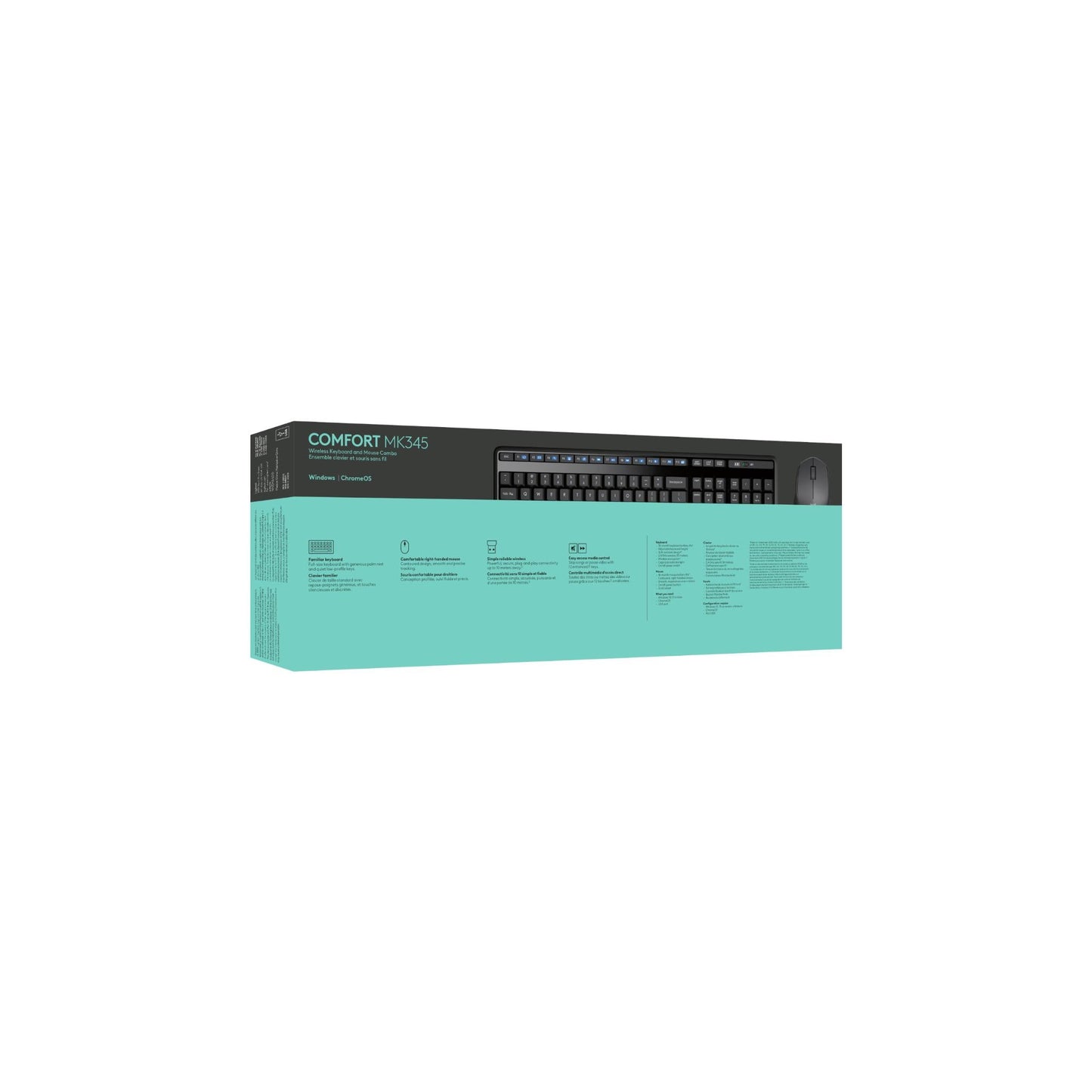 Logitech MK345 Wireless Keyboard and Mouse Combo