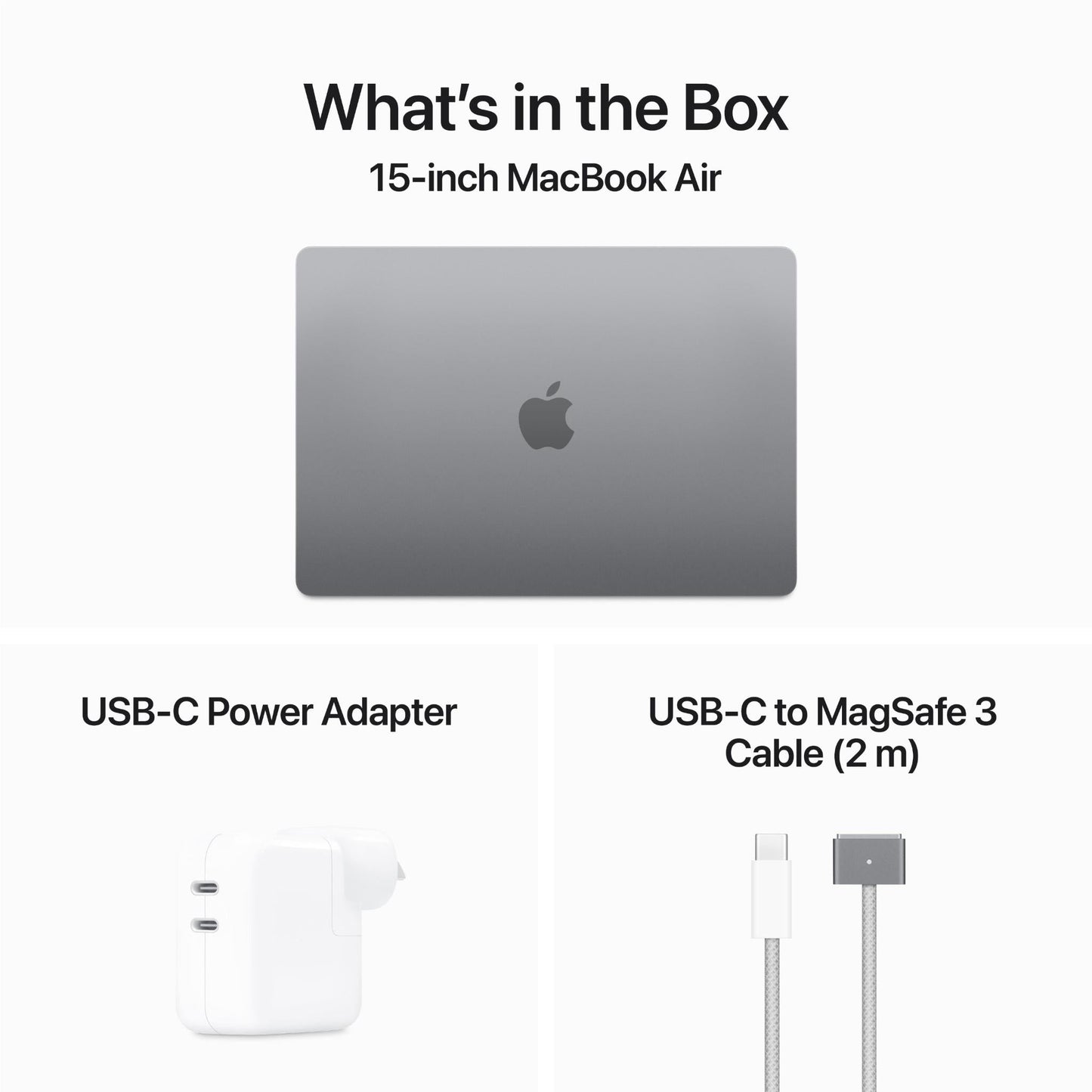 Apple MacBook Air 15-inch with M3 chip, 10-core GPU 512GB/8GB (Space Grey) [2024]
