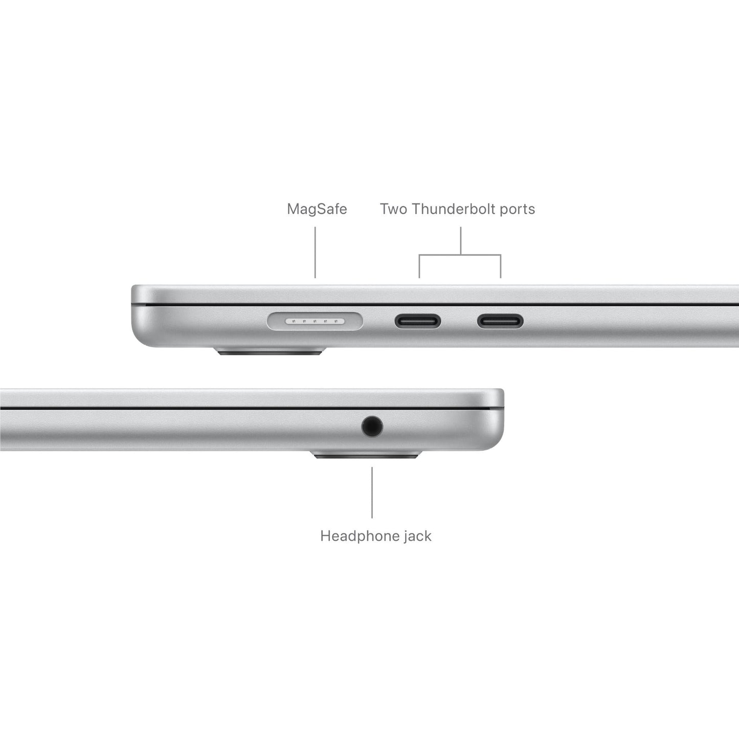 Apple MacBook Air 15-inch with M3 chip, 10-core GPU 512GB/8GB (Silver) [2024]