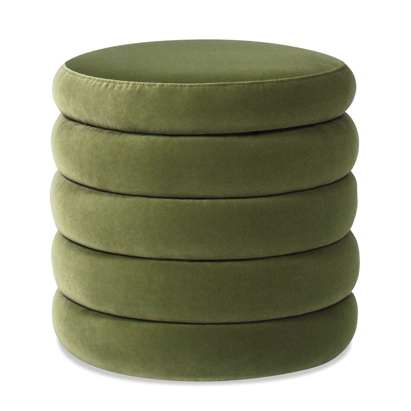 Capstone Oversized Round Ottoman with Hidden Storage Compartment