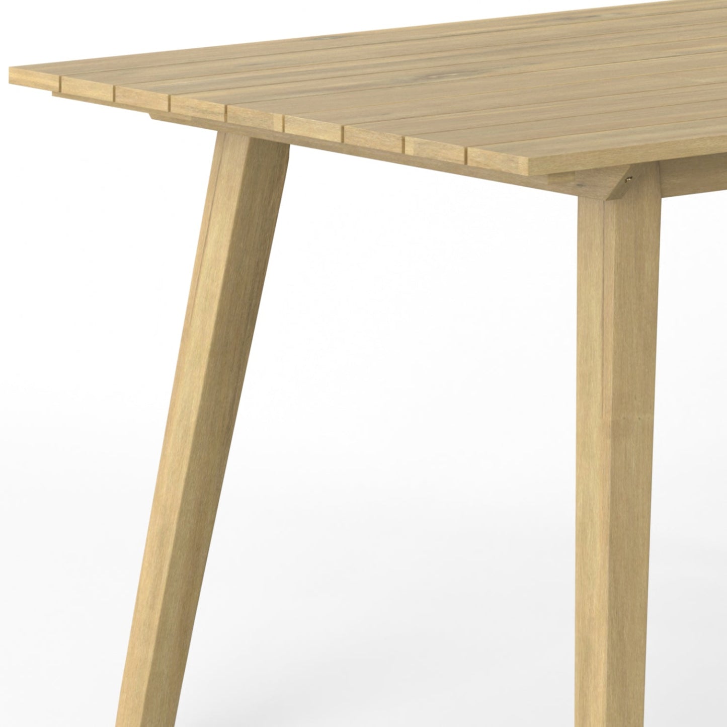 Legend Wooden Rectangular Outdoor Dining Table