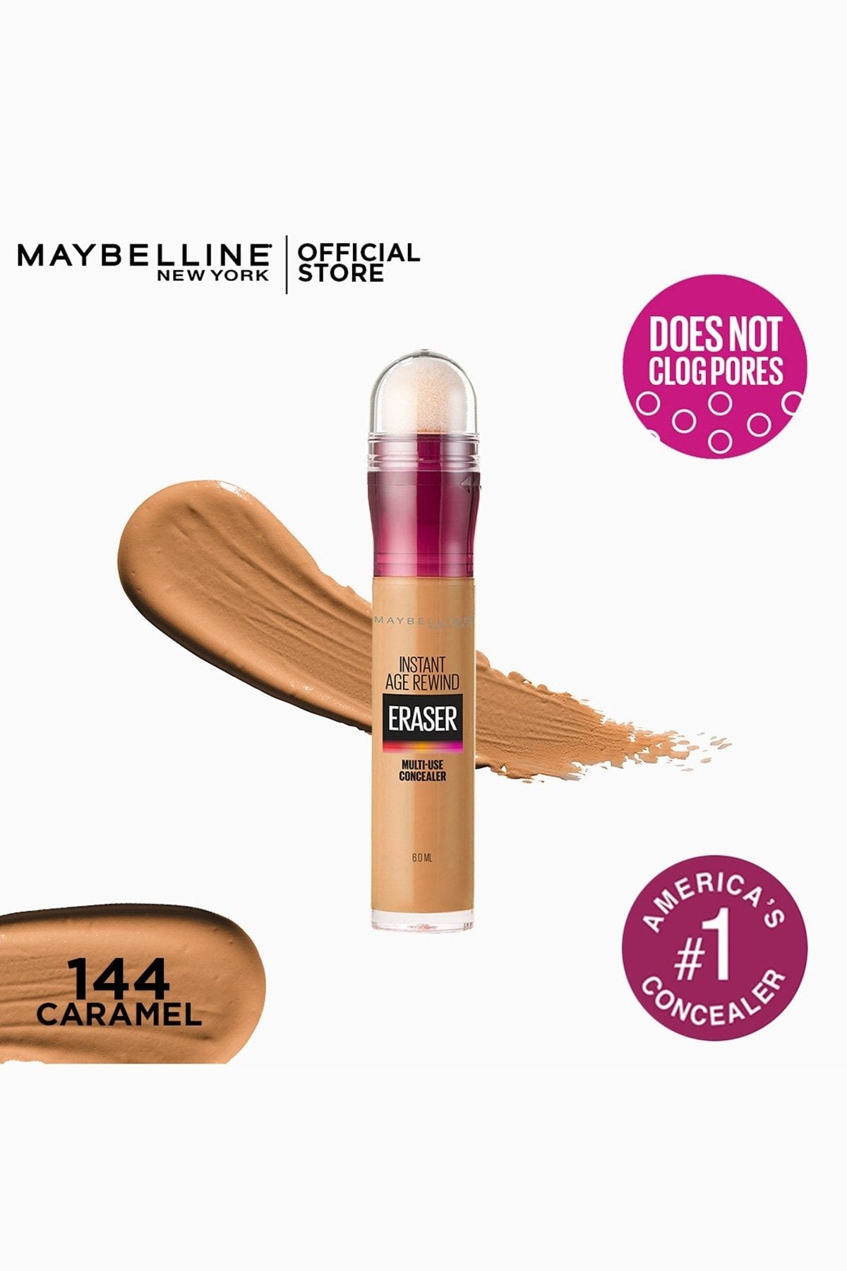 Instant Age Rewind Concealer - 144 Caramel