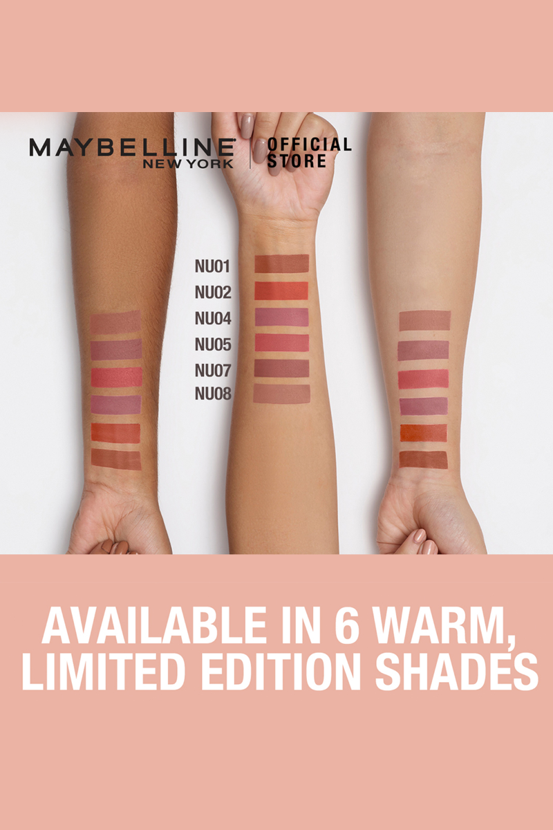 Sensational Liquid Matte Lipstick - NU 05 - Barely Legal