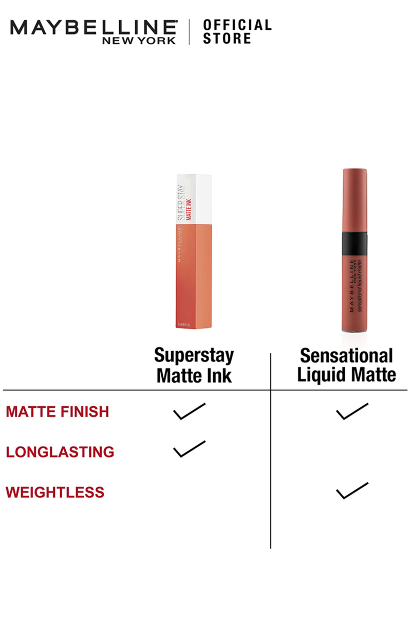 Sensational Liquid Matte Lipstick - NU 05 - Barely Legal